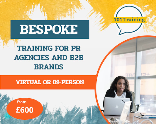 bespoke B2B PR training